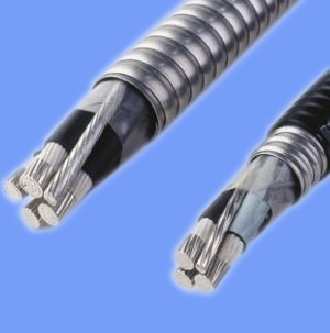 Aluminum MC Electrical Cable